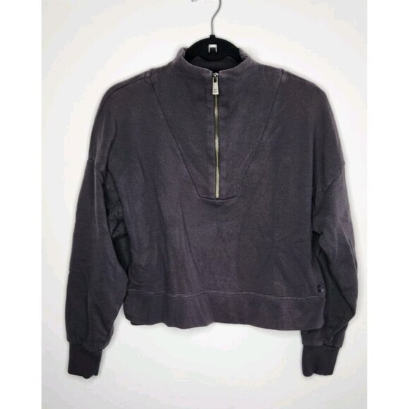 Sweaty Betty Half Zip Turtleneck Pullover Sweater Size 4-6 - Picture 1 of 5